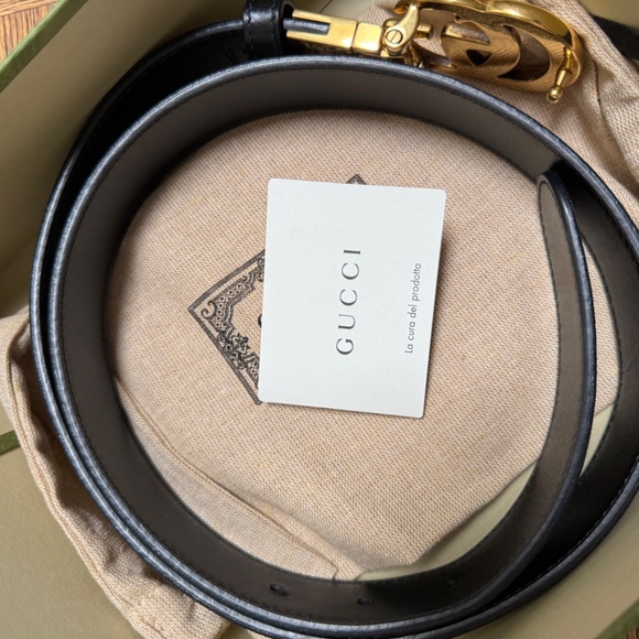 Gucci reversible belt. Classic GG marmont size 80 - Picture 2 of 3